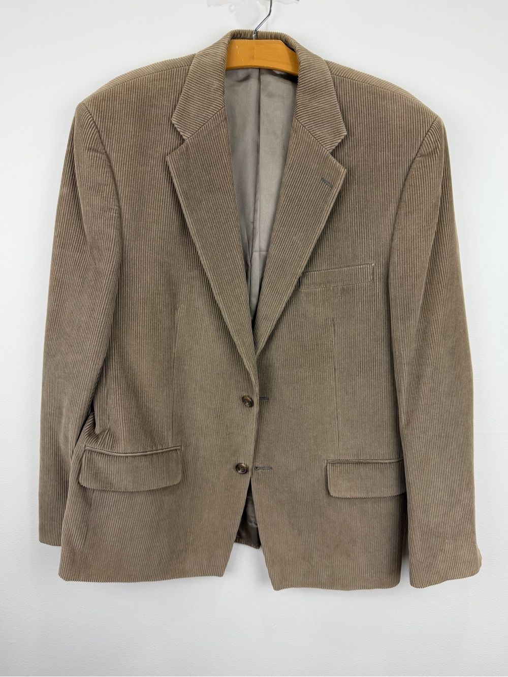 Vintage Lauren Ralph Lauren Men’s Corduroy Blazer Tan Brown 40L